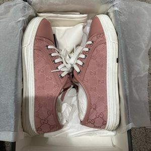 PINK Gucci Sneakers size 36.5